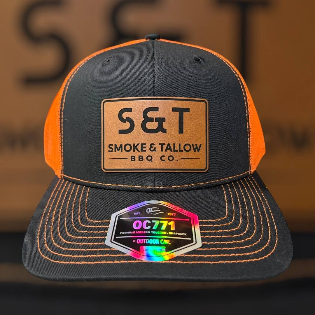 Leather Patch Trucker Hat